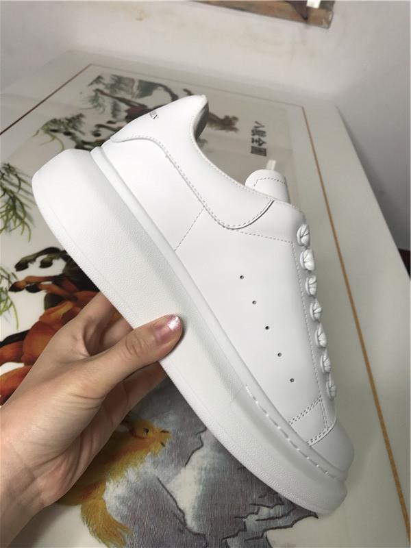 PK GOD ALXNDER MC MCQUEEN Paris white leather heel best version ready to ship